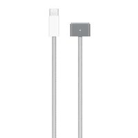 Apple Adaptateur secteur USB-C d'origine 140 W - Chargeur MacBook + câble USB-C vers MagSafe 3 d'origine - 2 mètres - Gris