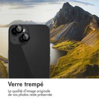 imoshion ﻿Lot de 2 protections d'objectif de caméra Apple iPhone 13 - Noir