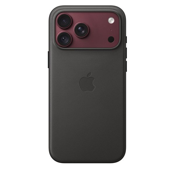 Apple Coque TechWoven avec MagSafe Apple iPhone 18 Pro Max - Black