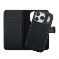 Selencia Étui portefeuille amovible Olyn avec MagSafe Apple iPhone 17 Pro - Noir
