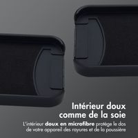 imoshion Coque arrière Color avec cordon amovible et MagSafe Apple iPhone 13 Pro - Noir