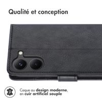 imoshion Étui de téléphone portefeuille Slim Xiaomi Poco X8 Pro - Noir