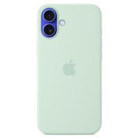 Apple Coque en silicone MagSafe Apple iPhone 16 Plus - Aquamarine