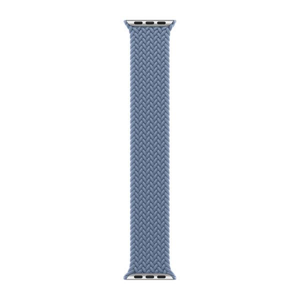 Apple Bracelet Solo tressé Apple Watch | 38/40/41/42 mm - Taille 7 - Slate Blue