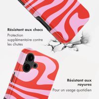 Selencia Coque arrière Vivid Apple iPhone 16 - Dream Swirl Pink