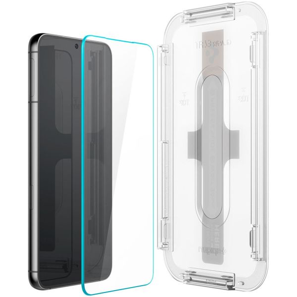 Spigen Protection d'écran en verre trempé GLAStR Fit 2 Paquets + Applicator Samsung Galaxy S23
