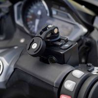 SP Connect Support de téléphone Brake Mount L SPC+ pour scooter / moto - Réservoir de liquide de frein - Noir
