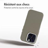 Accezz Coque arrière Mesh avec MagSafe Apple iPhone 16 Pro - Gris foncé