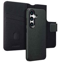 Accezz Étui de télephone portefeuille en cuir 2-en-1 avec MagSafe Samsung Galaxy S25 - Onyx Black