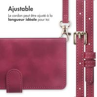 imoshion Etui de télephone portefeuille avec cordon Samsung Galaxy A55 - Rouge