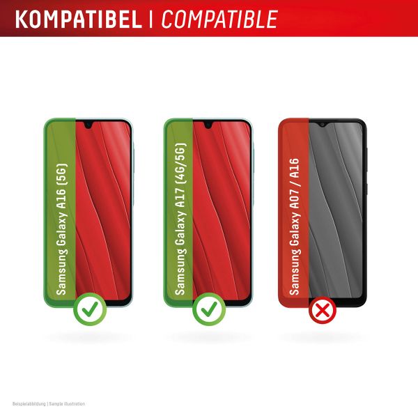 Displex Protection d'écran en verre trempé Real Glass Samsung Galaxy A16 (4G/5G) / A17 (4G/5G)