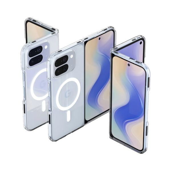 Spigen Coque Ultra Hybrid MagSafe Google Pixel 10 Pro Fold - Clear / White