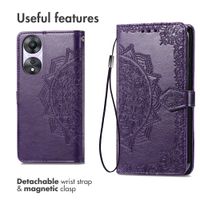 imoshion Etui de télephone Mandala Oppo A58 - Violet