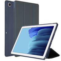 Accezz Coque tablette Smart Silicone Samsung Galaxy Tab A7 - Bleu foncé