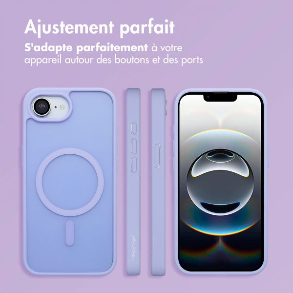 imoshion Coque Color Guard avec MagSafe Apple iPhone 17e / 16e - Lilas