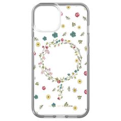 iDeal of Sweden Coque Clear MagSafe Apple iPhone 14 / 13 - Petite Floral