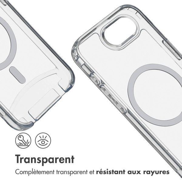 imoshion Coque MagSafe avec cordon amovible Apple iPhone 17e / 16e - Transparent