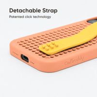 Callbuddy Coque avec strap Apple iPhone 17 - Coral Pop