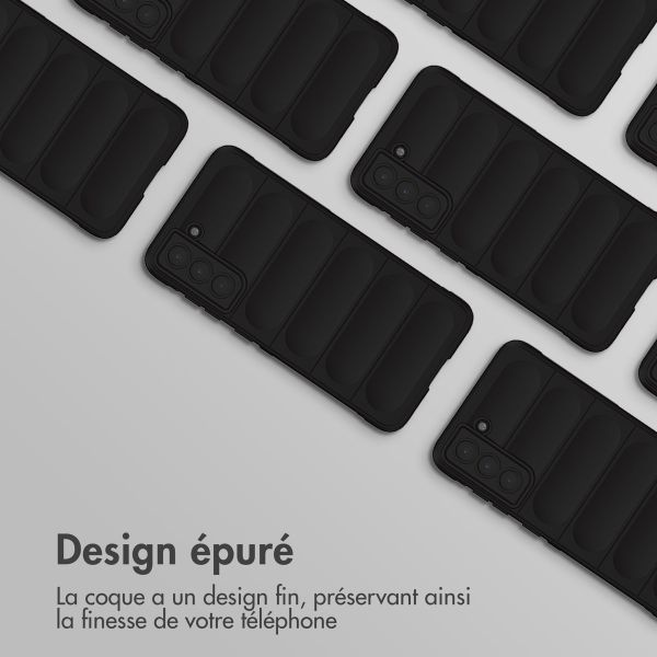 imoshion EasyGrip Backcover Samsung Galaxy S21 FE - Noir