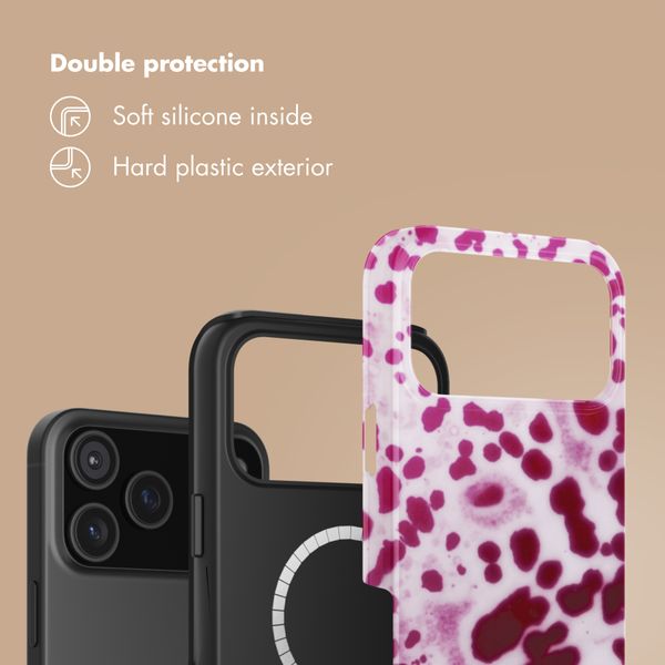 Selencia Coque arrière Vivid avec MagSafe Apple iPhone 17 Pro - Cosmic Orchid