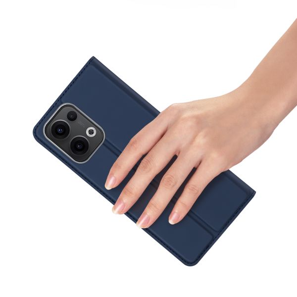 Dux Ducis Étui de téléphone Slim Oppo Reno 13 - Bleu foncé