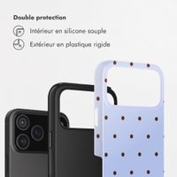 Selencia Coque arrière Vivid Apple iPhone 18 Pro Max / 17 Pro Max - Happy Dots Digital Sky