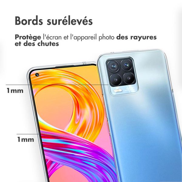 Accezz Coque Clear Realme 8 (Pro) - Transparent