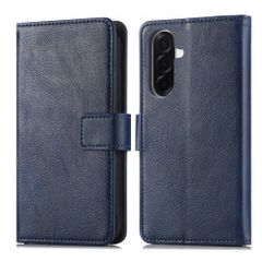 imoshion Étui de télephone portefeuille de luxe Samsung Galaxy A37 (5G) - Bleu foncé