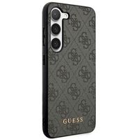 Guess Coque arrière 4G Classic Logo Samsung Galaxy S24 Plus - Noir
