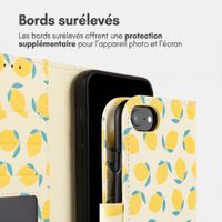 imoshion Étui de télephone portefeuille Design Apple iPhone SE (2022 / 2020) / 8 / 7 / 6(s) - Citrus Dream