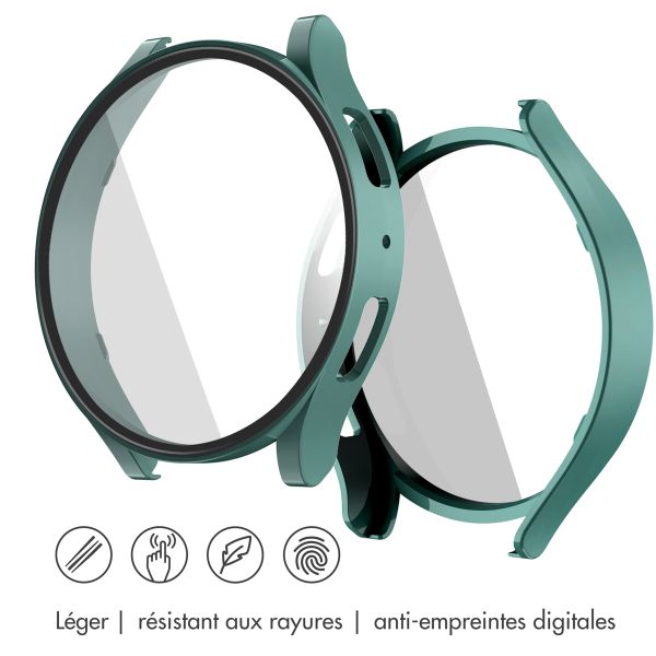 imoshion Coque rigide à couverture complète Samsung Galaxy Watch 6 - 44 mm - Vert foncé