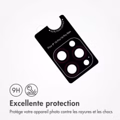 imoshion Lot de 2 protections d'objectif de caméra pour Apple iPhone 18 Pro / 18 Pro Max - Plum