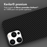 Accezz Coque Kevlar® MagSafe Apple iPhone 16 Pro - Noir