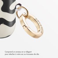 Selencia Coque Vivid  Apple Airpods 1 / 2 - Art Wave Black