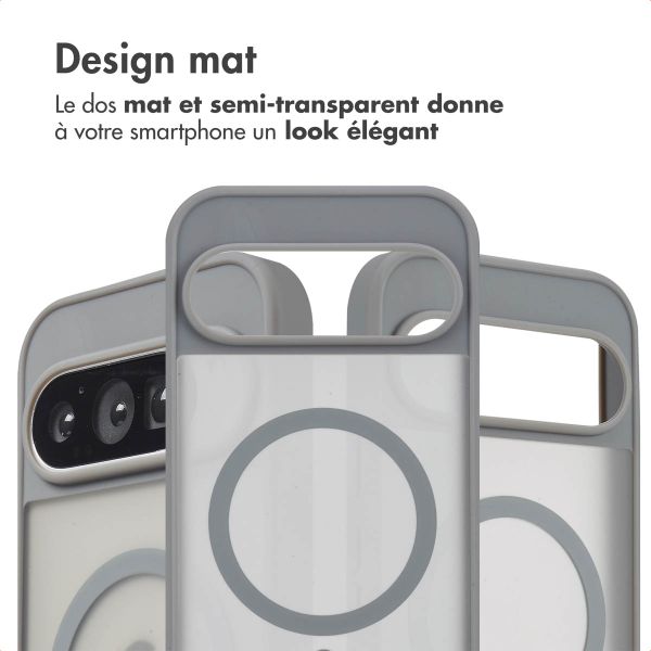 imoshion Coque Color Guard avec MagSafe Google Pixel 9 / 9 Pro / 10 / 10 Pro - Gris