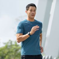 Uniq Bracelet Linus AiroSoft™ en silicone Apple Watch | 44/45/46/49 mm - Nautical Blue