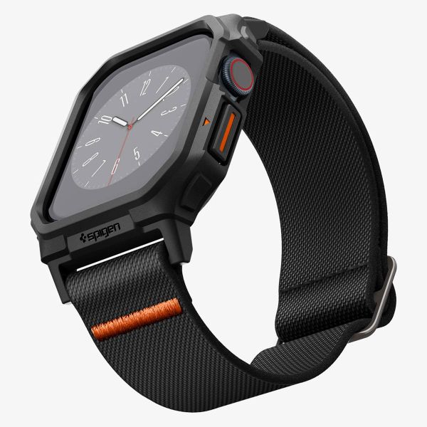 Spigen Lite Fit Pro™ Case + Bracelet Apple Watch Series 10 / 11 - 42 mm - Noir Mat