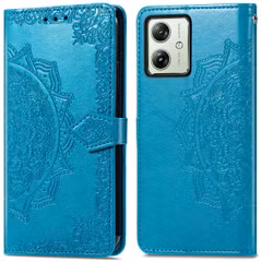 imoshion Etui de télephone Mandala Motorola Moto G54 - Turquoise