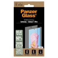 PanzerGlass Protection écran antibactérienne ultra-large tout-en-un Samsung Galaxy S25 Ultra