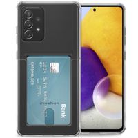 imoshion Coque silicone avec support de passe Samsung Galaxy A72 - Transparent