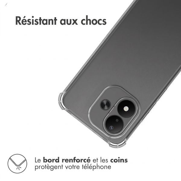 imoshion Shockproof Case Xiaomi Redmi Note 17 (5G) - Transparent