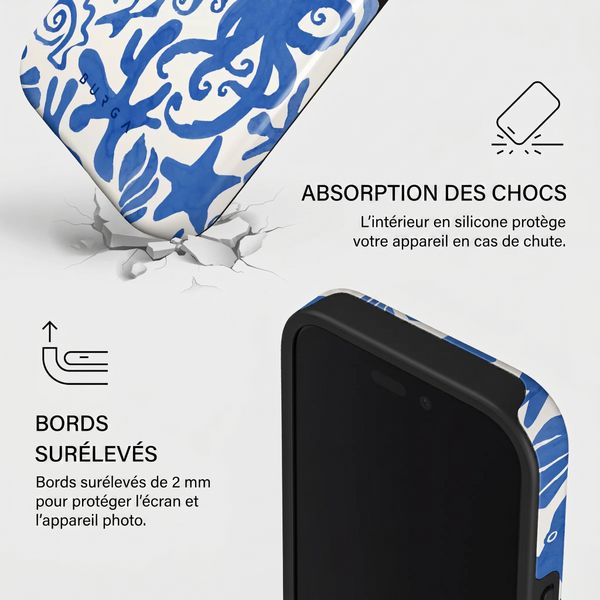 Burga Coque Tough MagSafe Apple iPhone 16 - Nera
