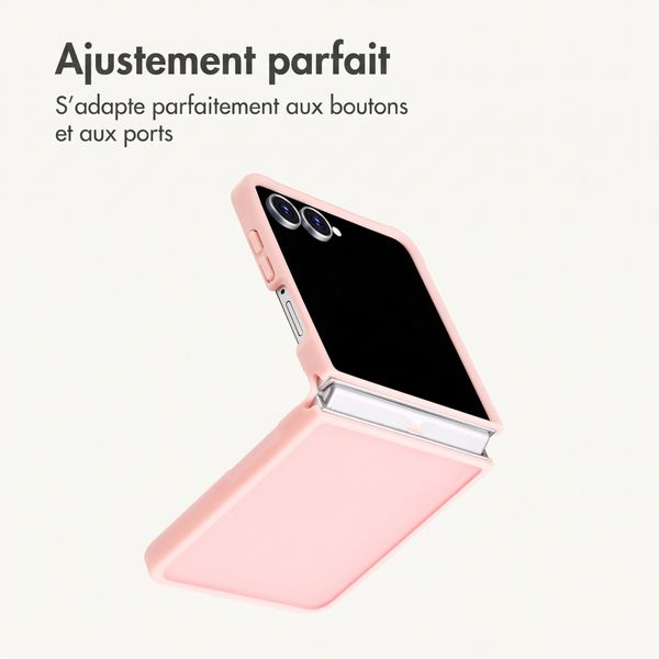 imoshion Coque Color Guard Samsung Galaxy Z Flip 8 - Rose clair