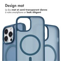 imoshion Coque Color Guard avec MagSafe Apple iPhone 13 Pro - Bleu foncé