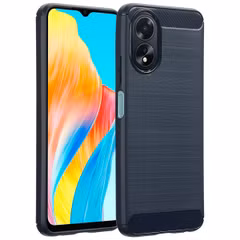 imoshion Coque Brushed Oppo A18 / Oppo A38 - Bleu foncé