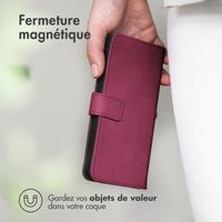 imoshion Étui de télephone portefeuille de luxe Xiaomi Redmi Note 15 (5G) - Bordeaux