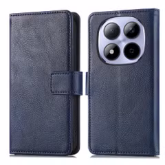 imoshion Étui de télephone portefeuille de luxe Xiaomi Redmi Note 15 Pro (4G) - Bleu foncé