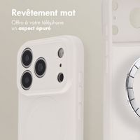 imoshion Coque Couleur avec MagSafe Apple iPhone 18 Pro / 17 Pro - Beige