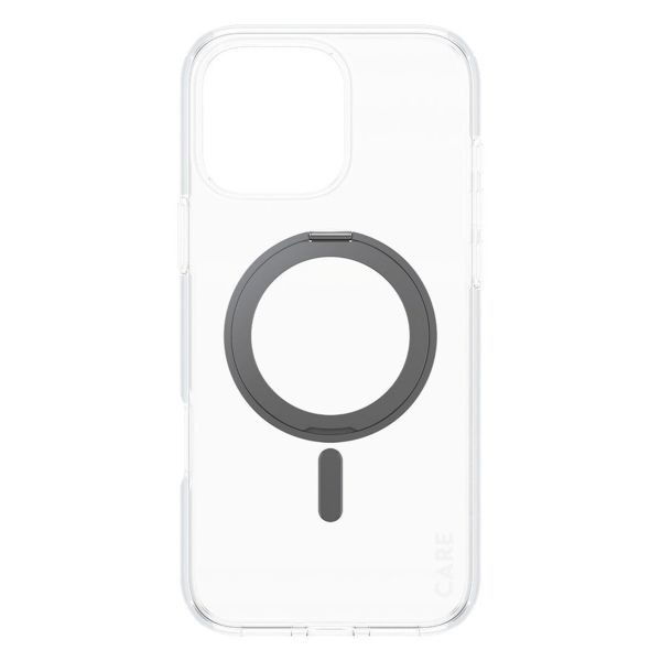 CARE by PanzerGlass Coque Kickstand MagSafe Apple iPhone 16 Pro Max - Noir