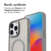 imoshion Coque Color Guard avec MagSafe Apple iPhone 15 Pro Max - Gris